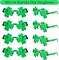 180 PCS ST Patricks Day Accessories Party Favors Supplies Decorations with Shamrock Headband Necklace Sunglasses Bracelet Tattoo Stickers